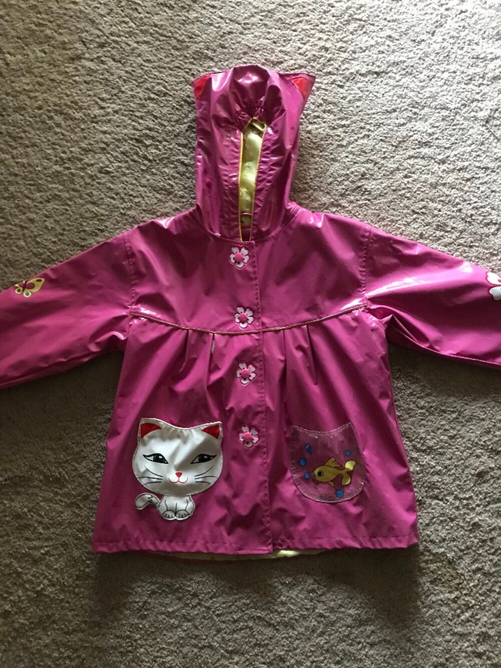 Girls raincoat size 4/5